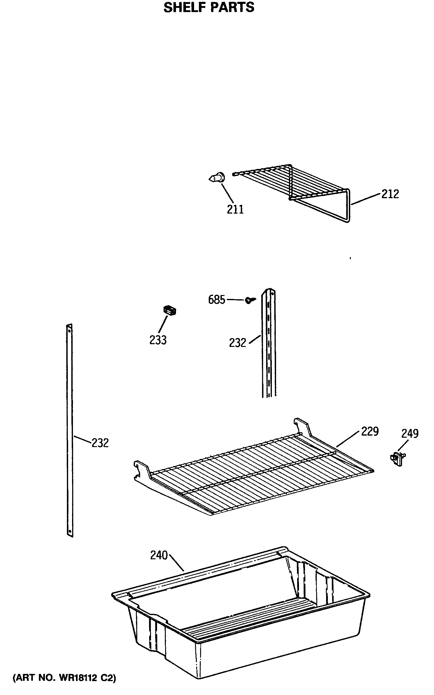 SHELF PARTS