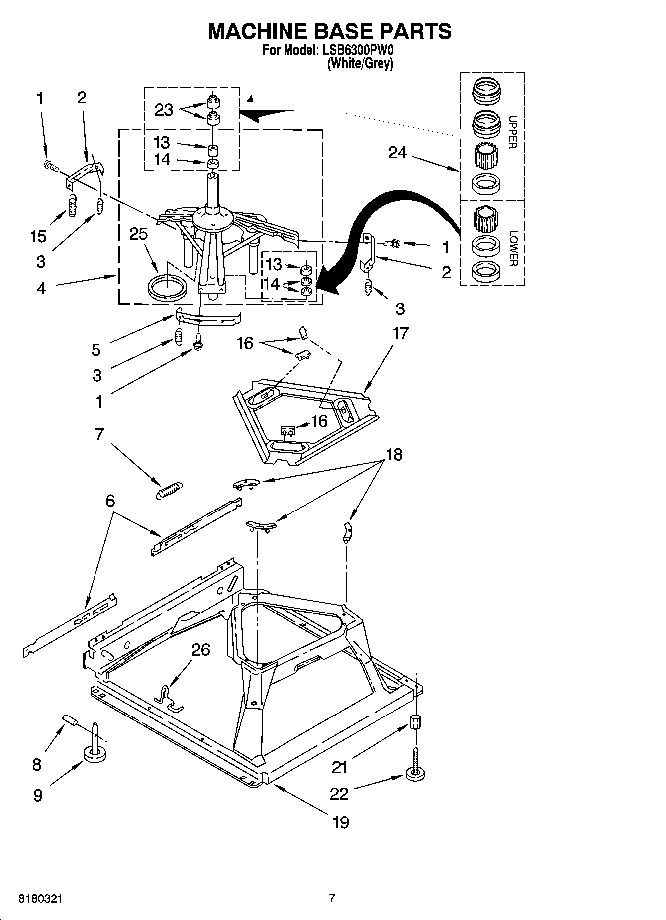 04 - MACHINE BASE PARTS