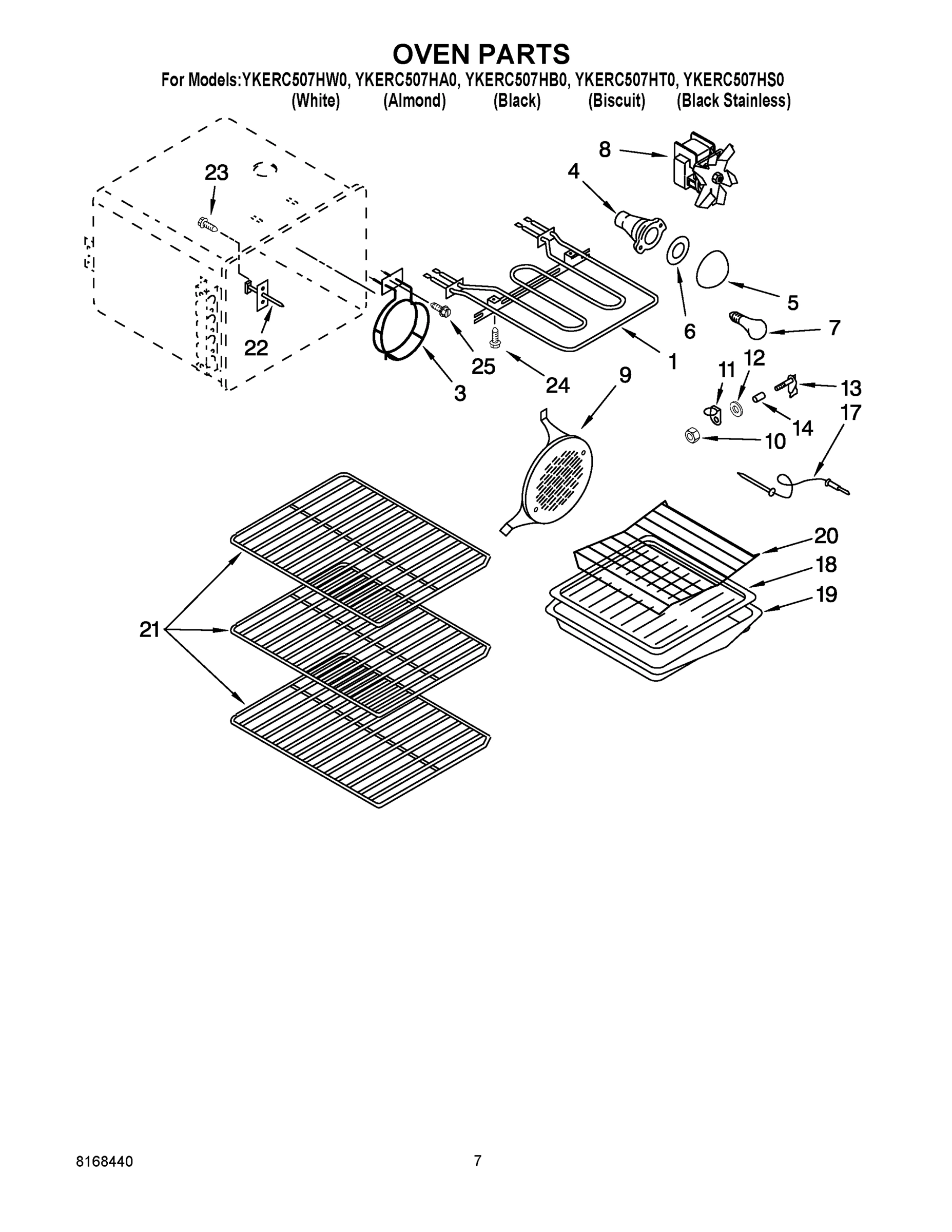 06 - OVEN PARTS