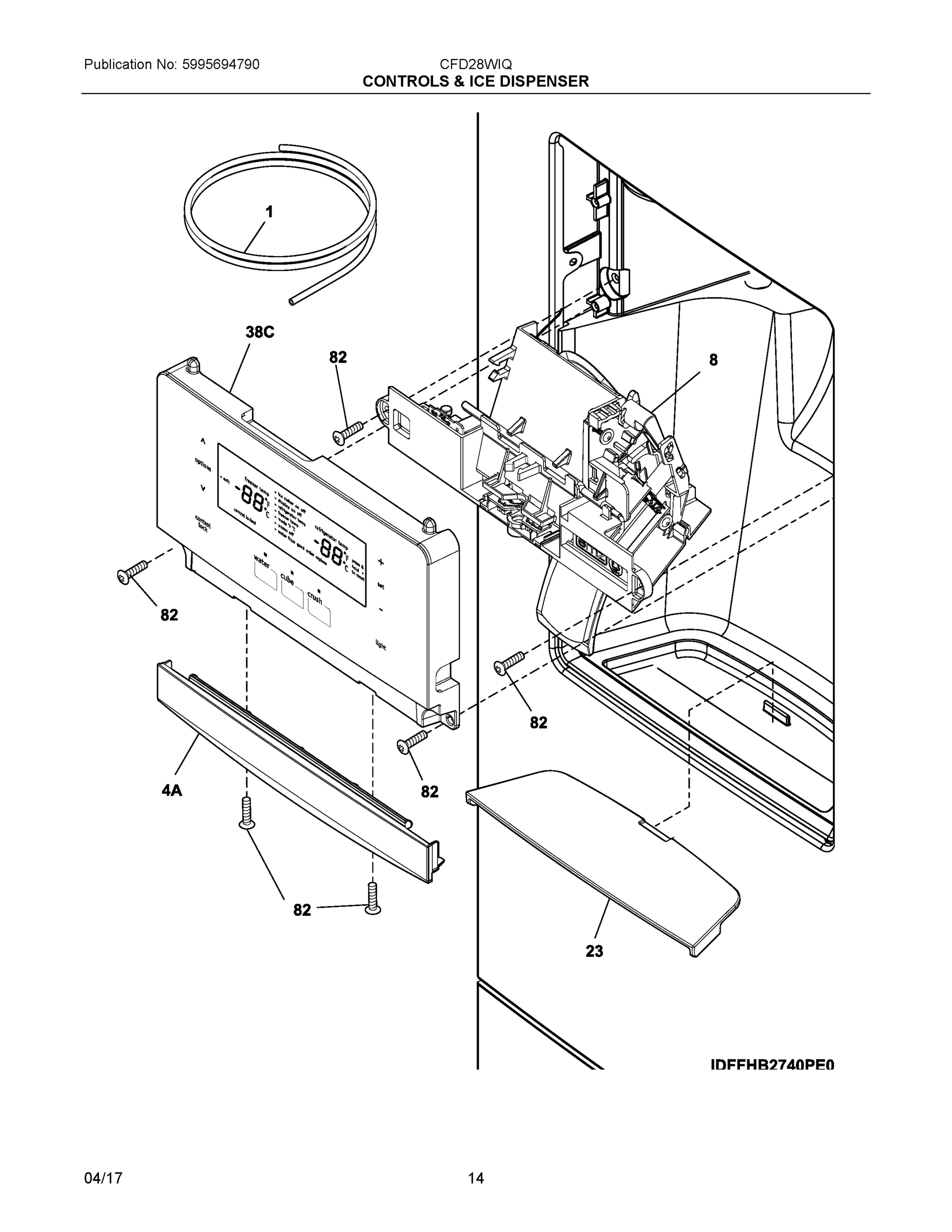 07 - CONTROLS & ICE DISPENSER
