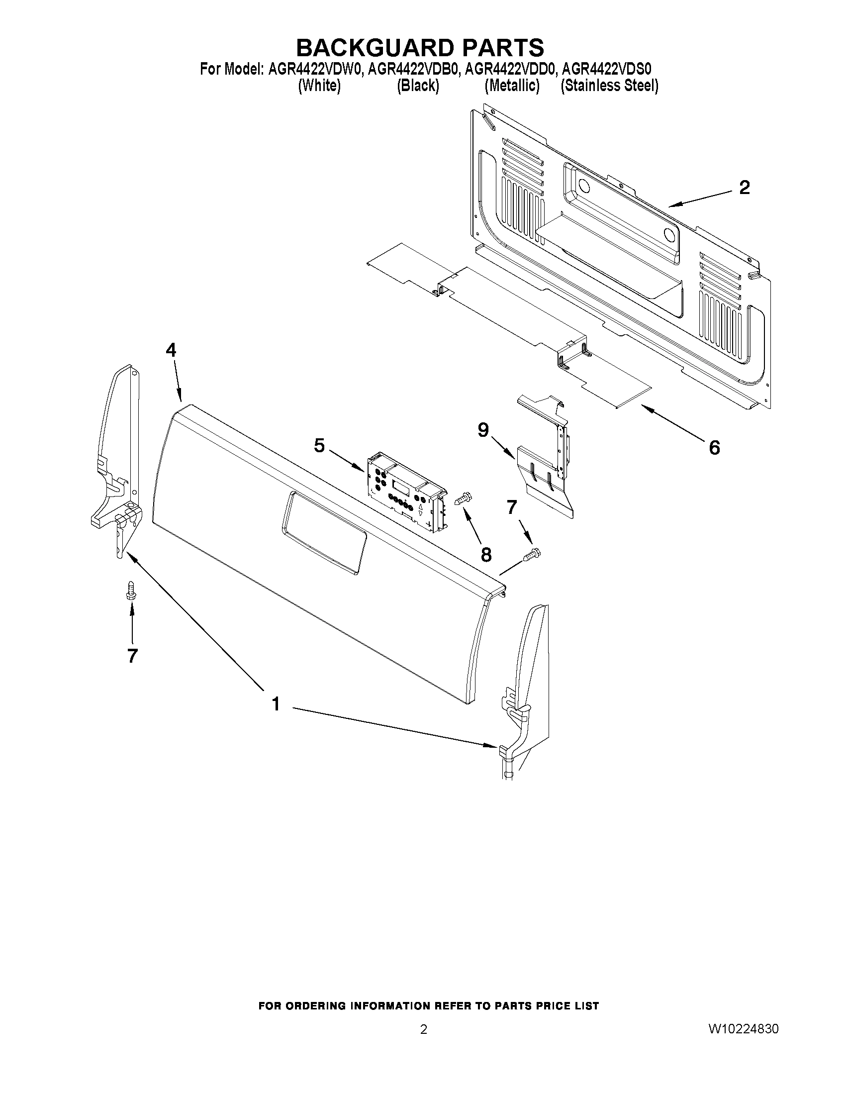 02 - BACKGUARD PARTS