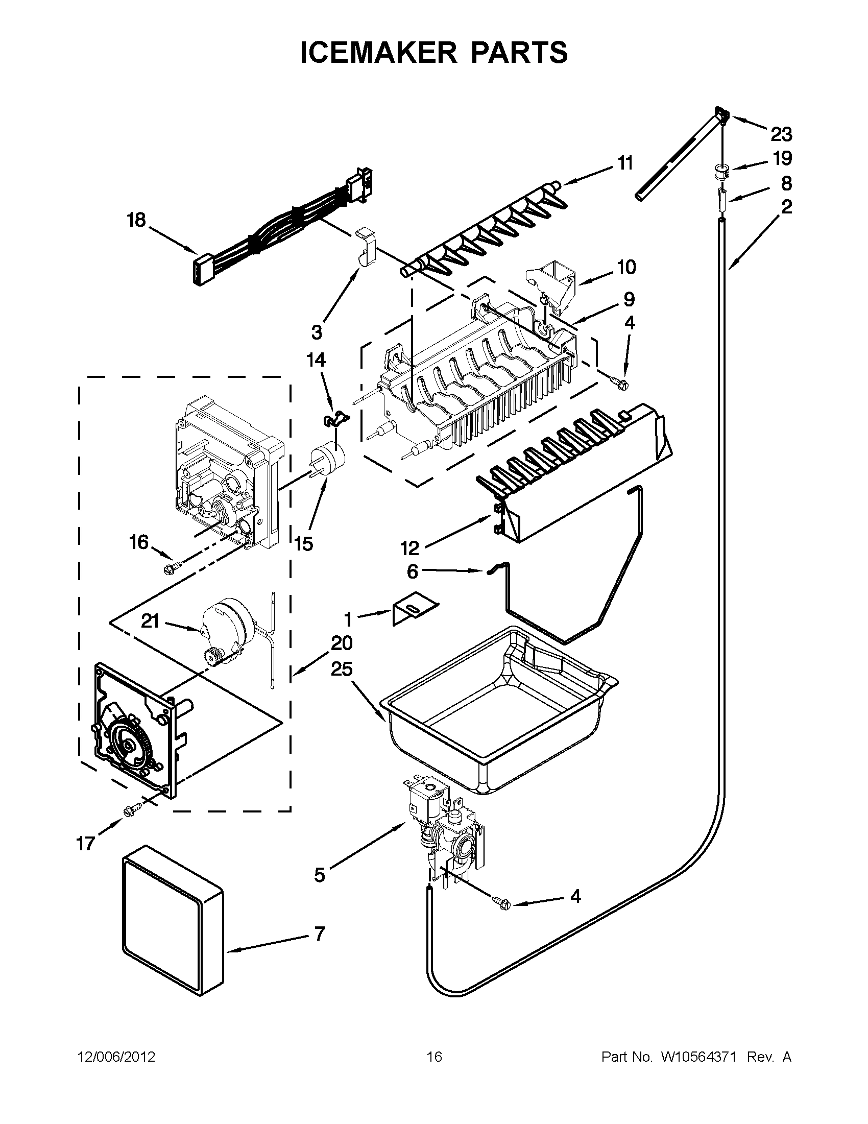 08 - ICEMAKER PARTS