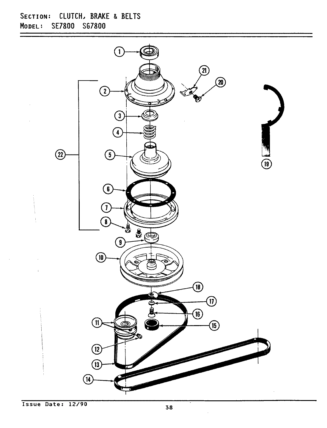 06 - CLUTCH, BRAKE & BELTS