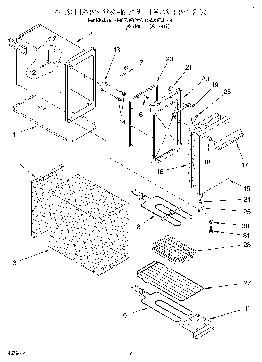 04 - AUXILIARY OVEN AND DOOR