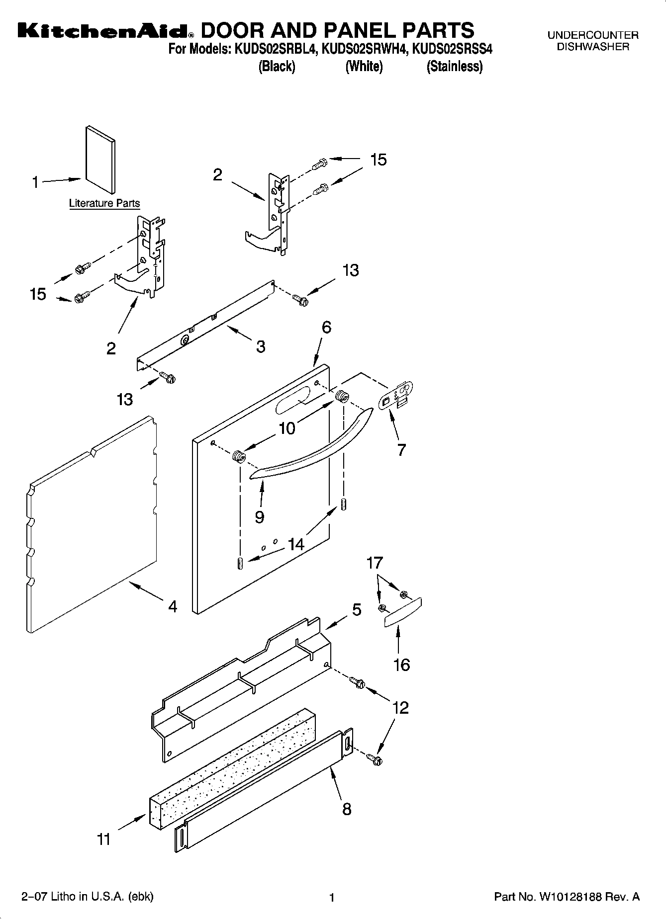 01 - DOOR AND PANEL PARTS