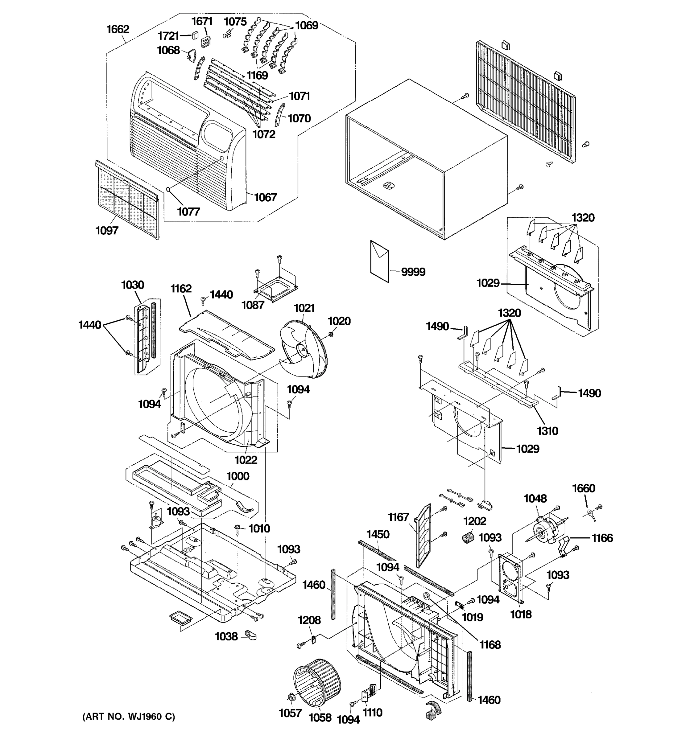 CABINET & COMPONENTS