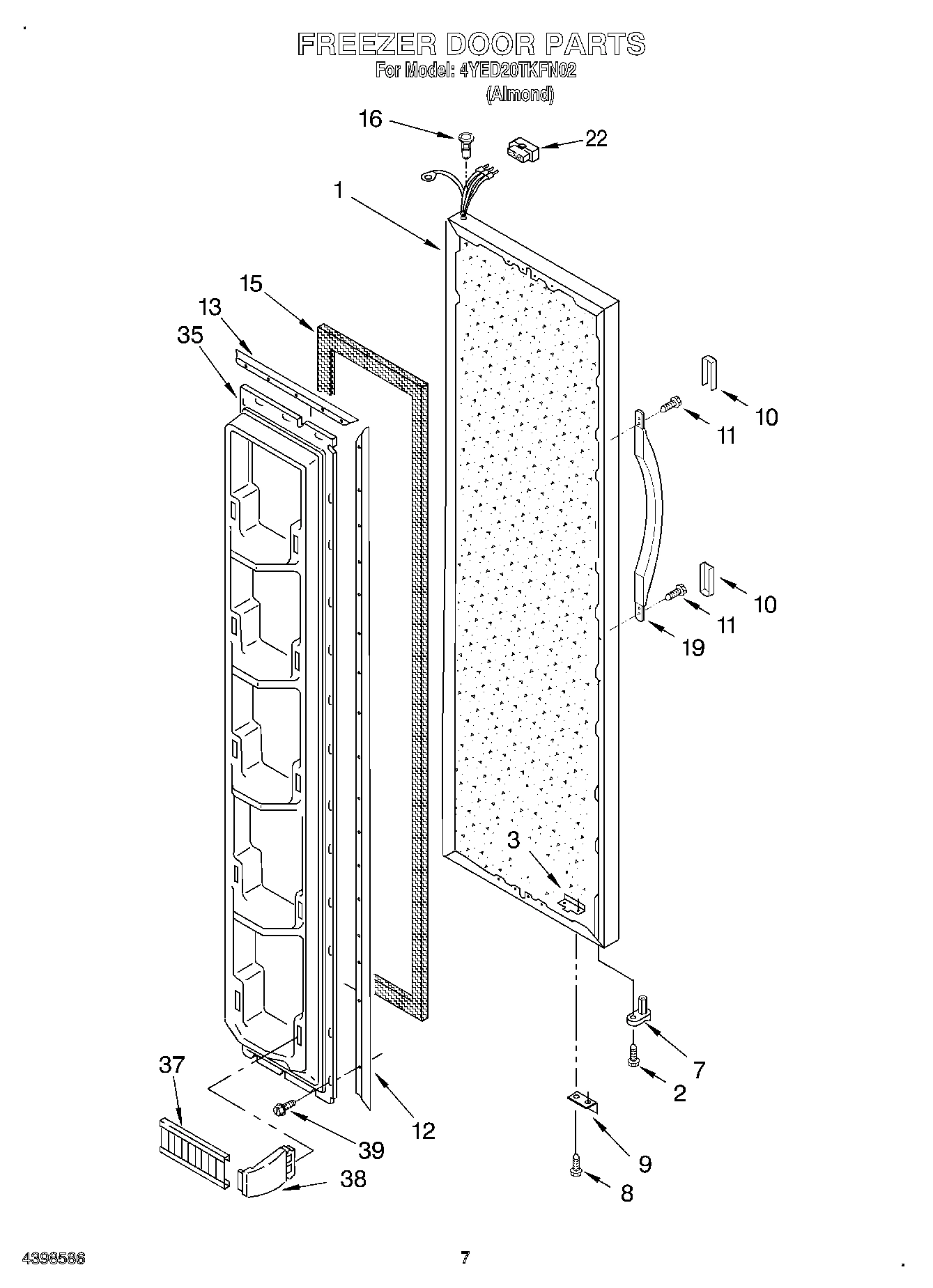 05 - FREEZER DOOR