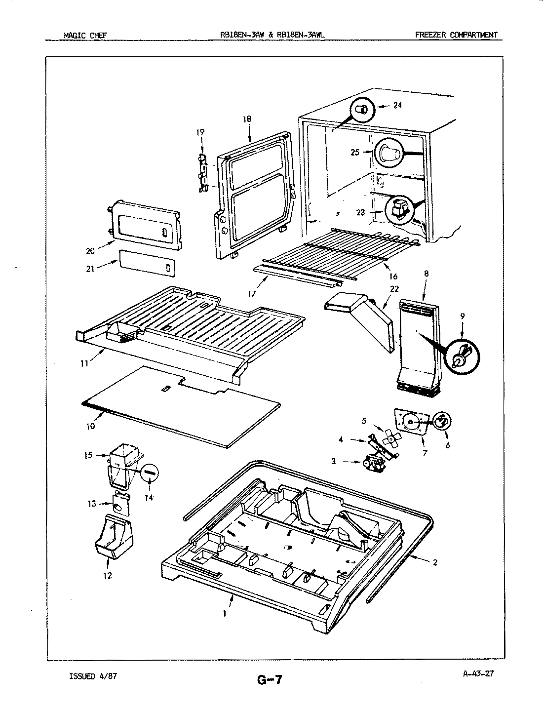01 - FREEZER COMPARTMENT