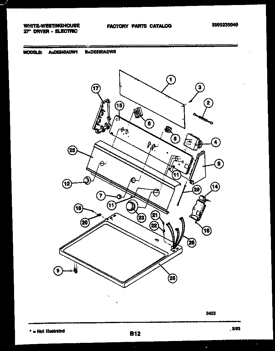 04 - CONSOLE AND CONTROL PARTS