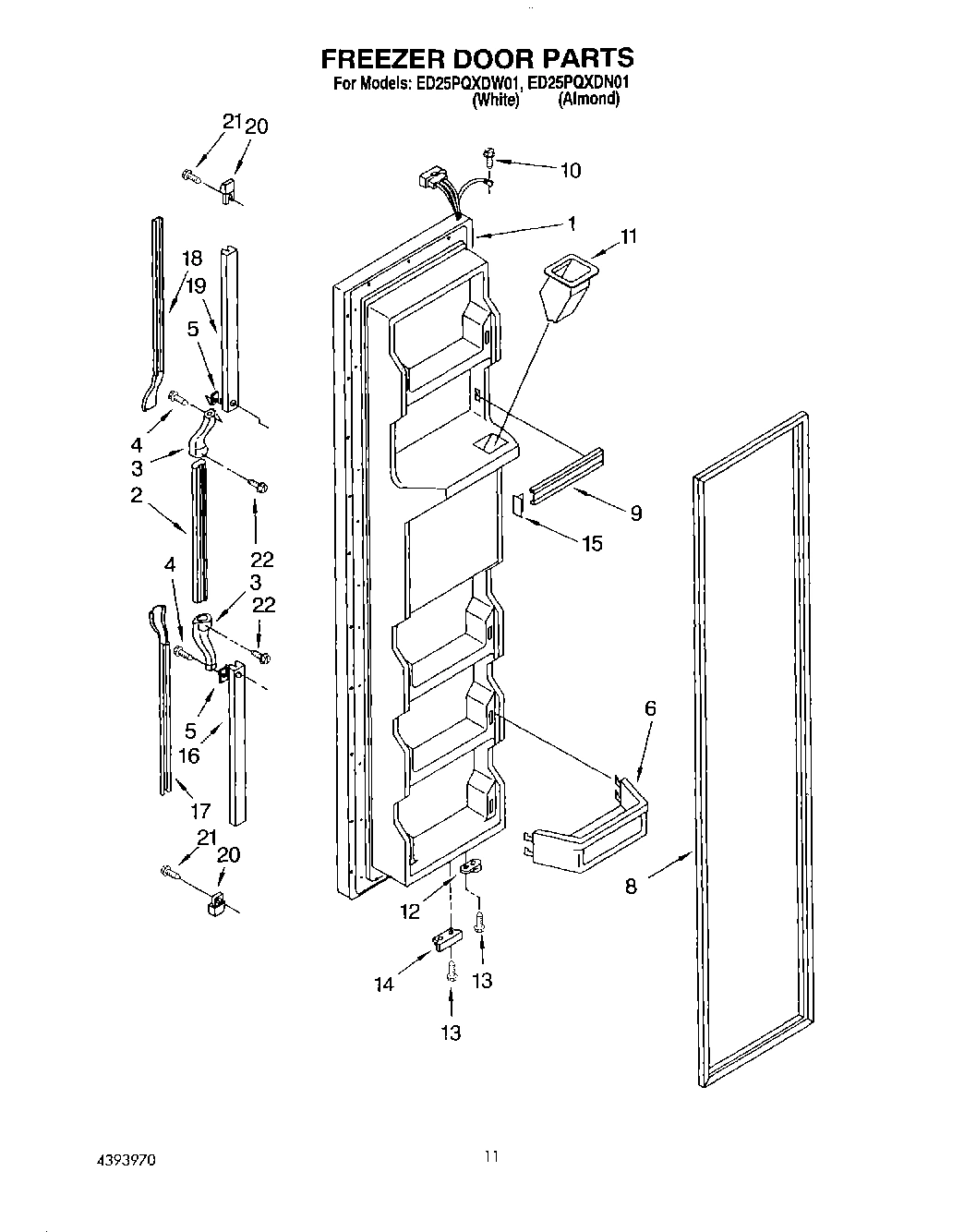 07 - FREEZER DOOR