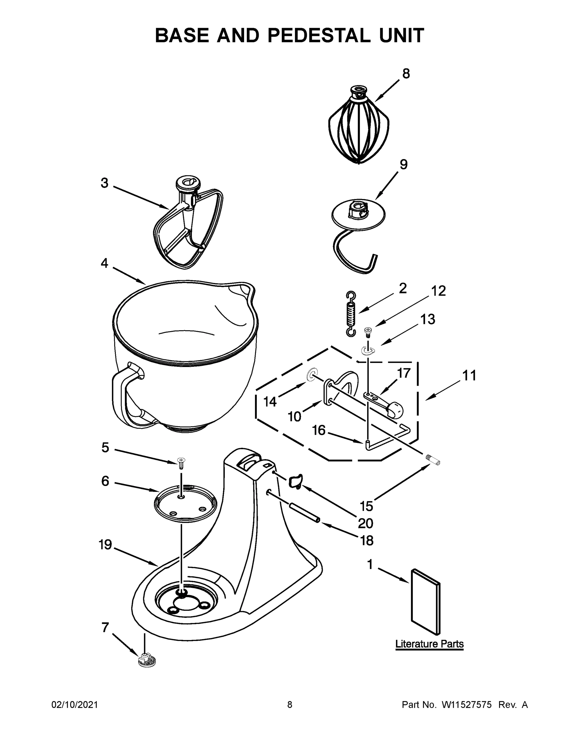 05 - BASE AND PEDESTAL UNIT