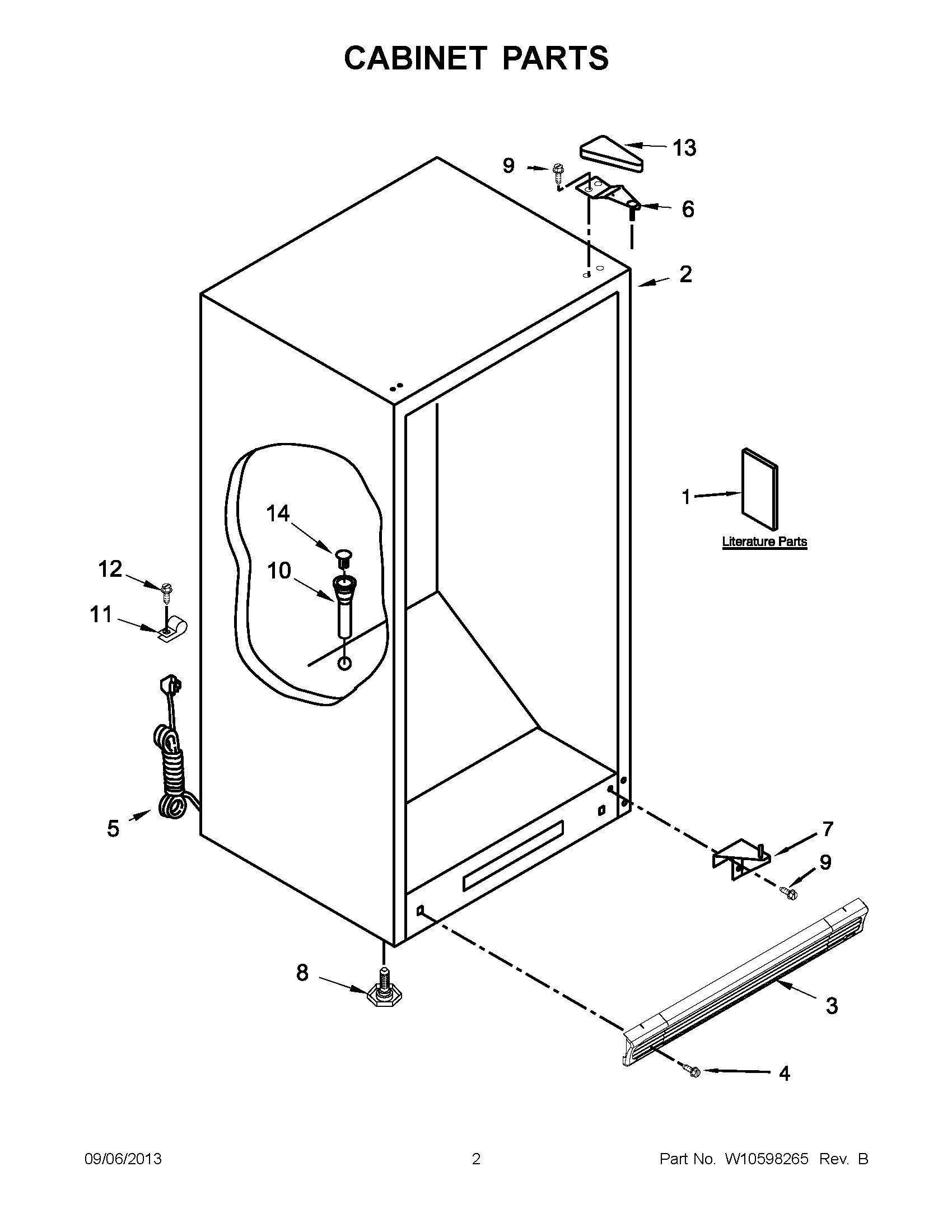 02 - CABINET PARTS