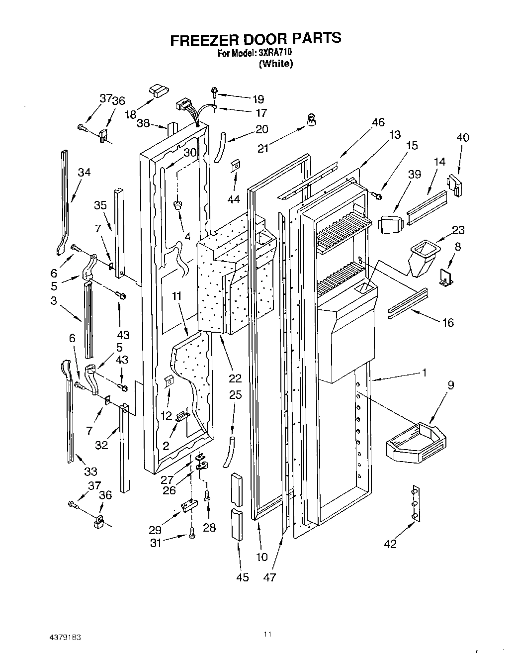 07 - FREEZER DOOR