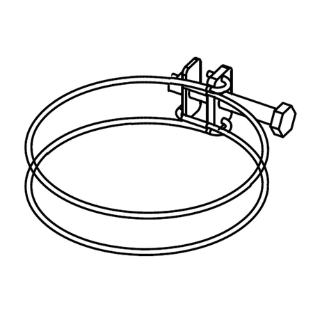 DC65-00014E Samsung Clamper Hose Joint