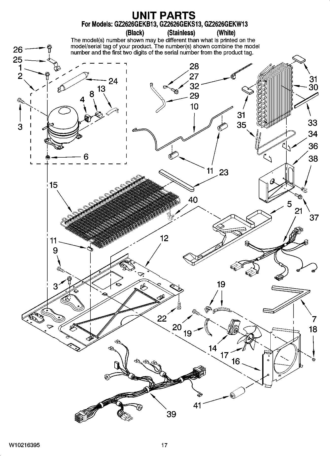 11 - UNIT PARTS