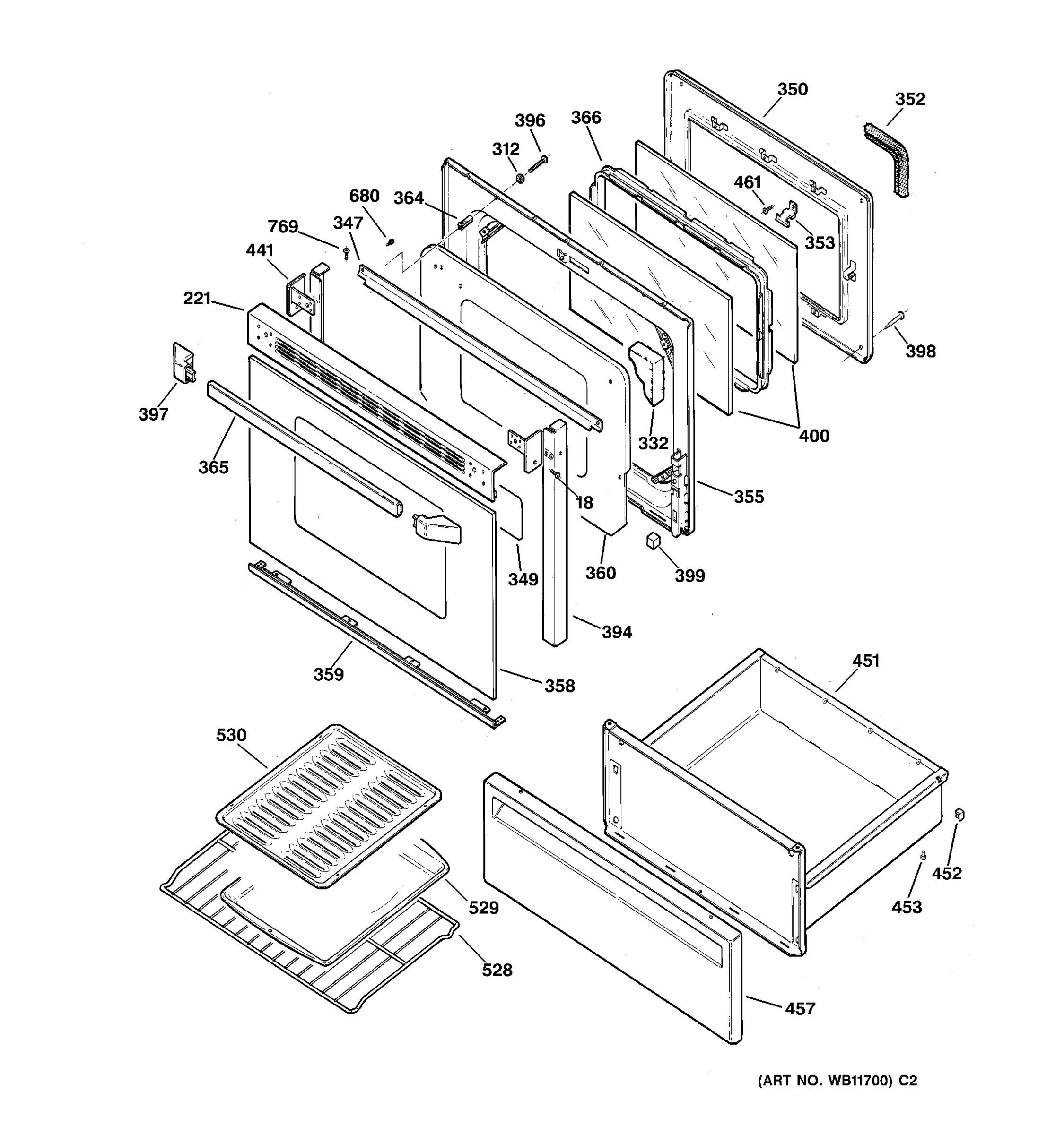 DOOR & DRAWER PARTS