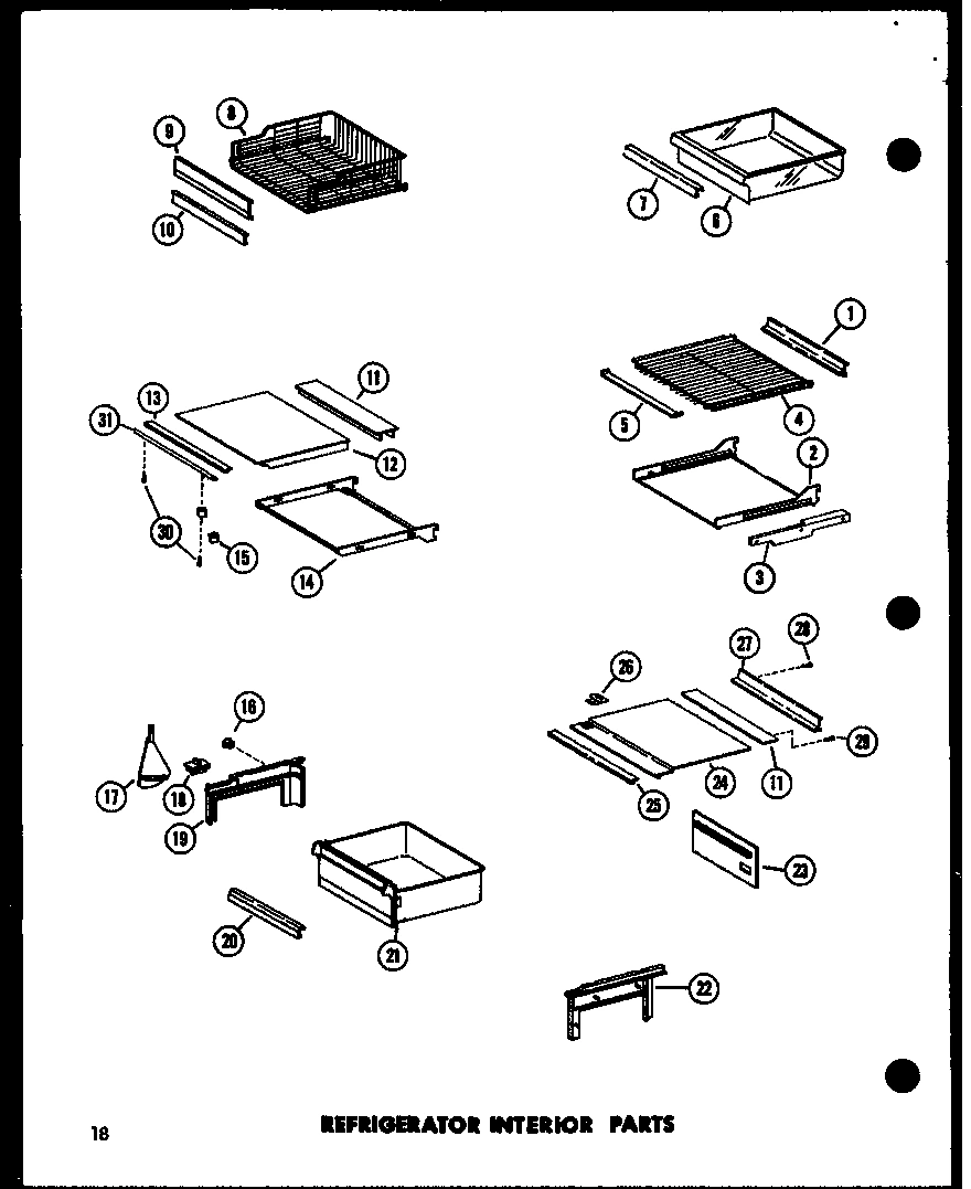 11 - REF INTERIOR PARTS