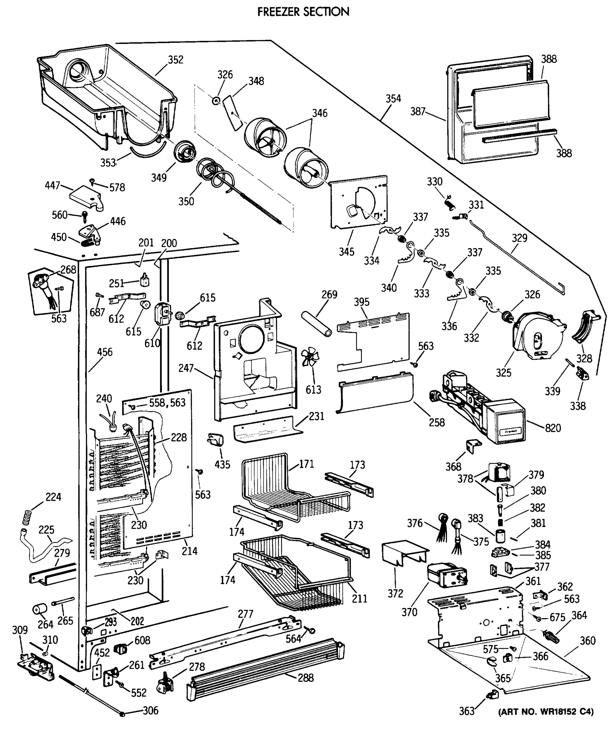 FREEZER SECTION