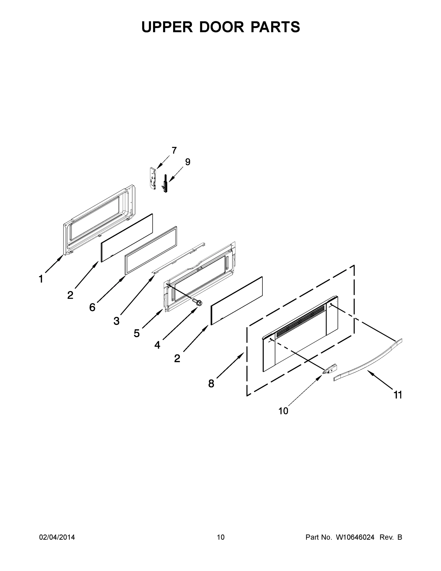 06 - UPPER DOOR PARTS