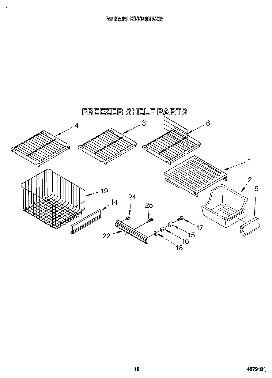 07 - FREEZER SHELF