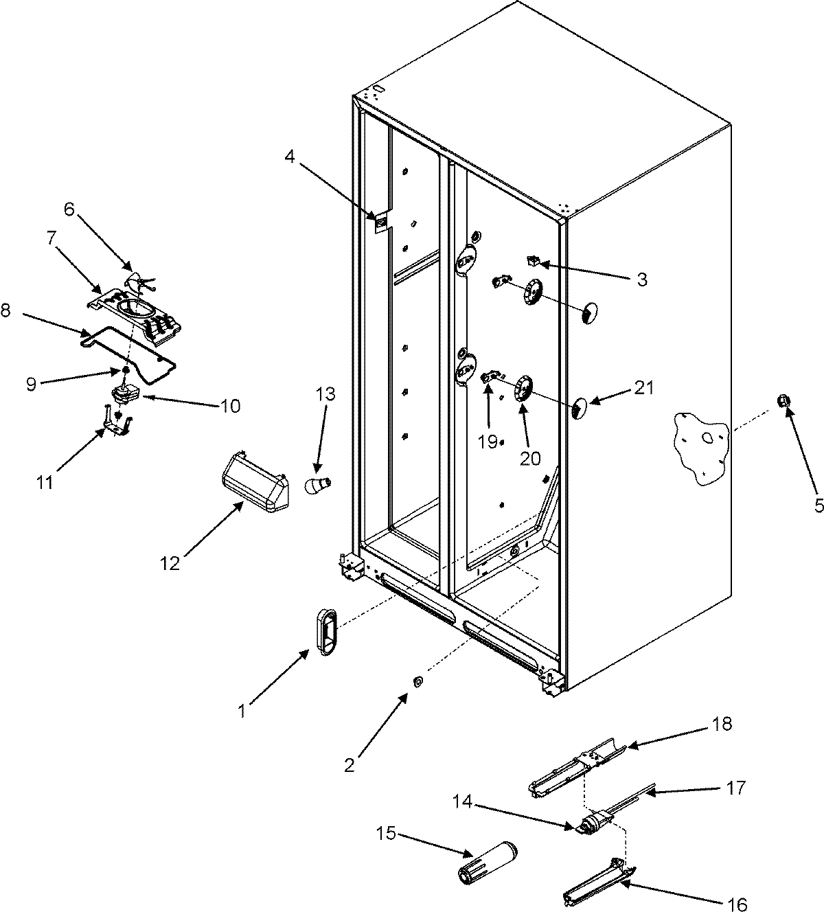 05 - EVAP FAN/CRISP LIGHT/WATER FILTER