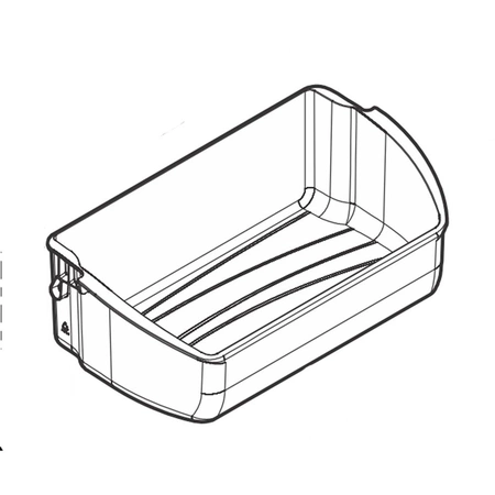 5304519468 Frigidaire Door Shelf Bin