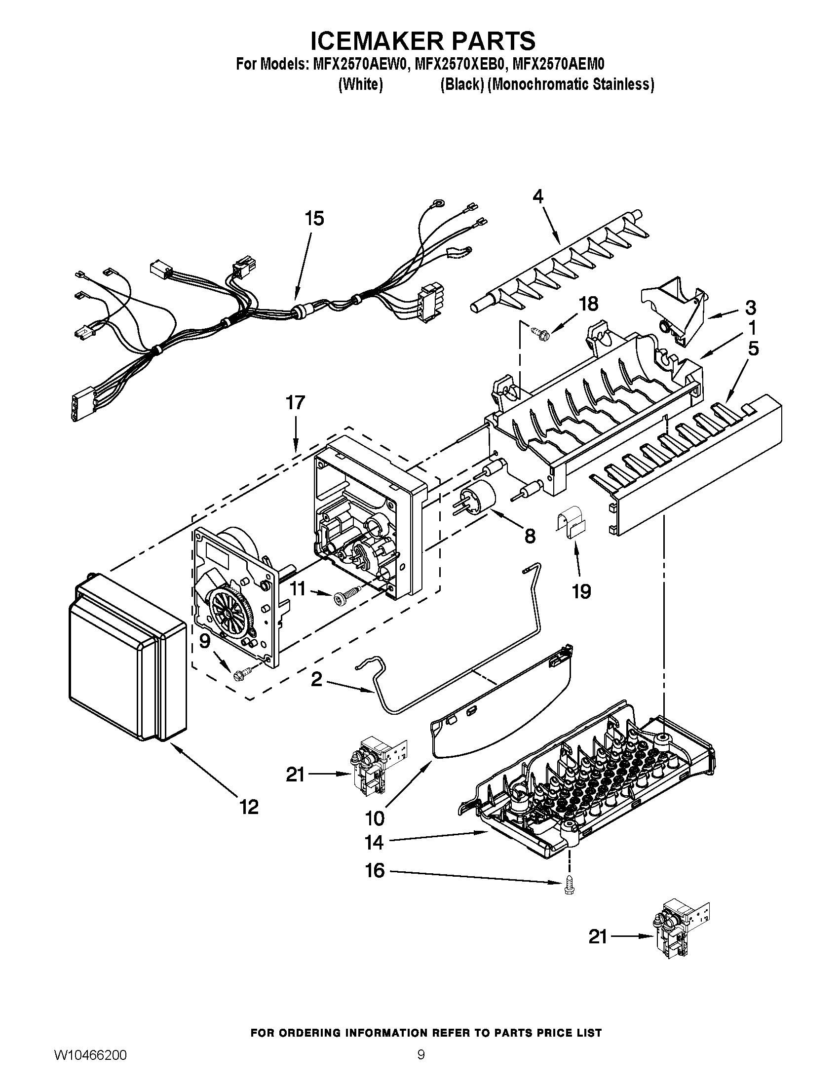 05 - ICEMAKER PARTS