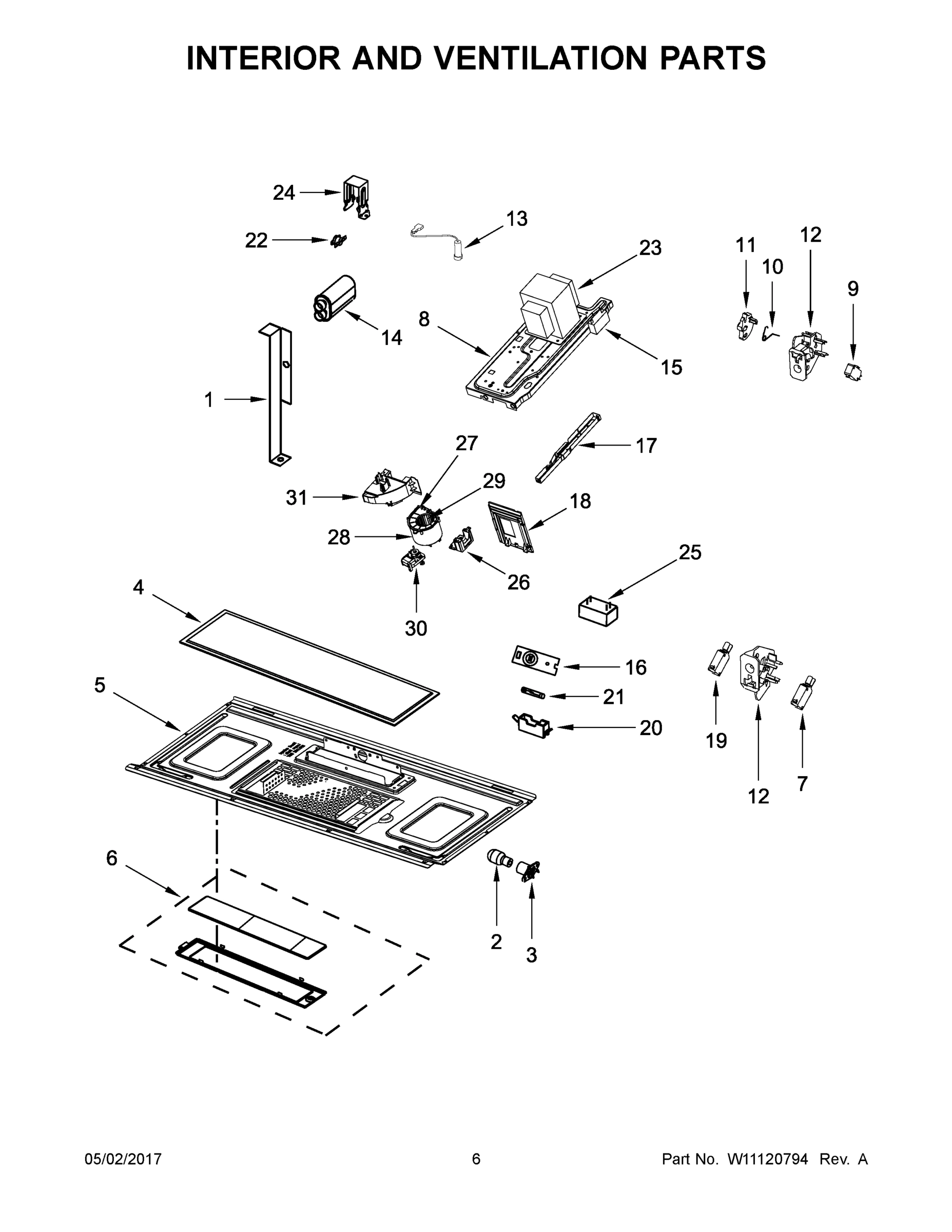 04 - INTERIOR AND VENTILATION PARTS