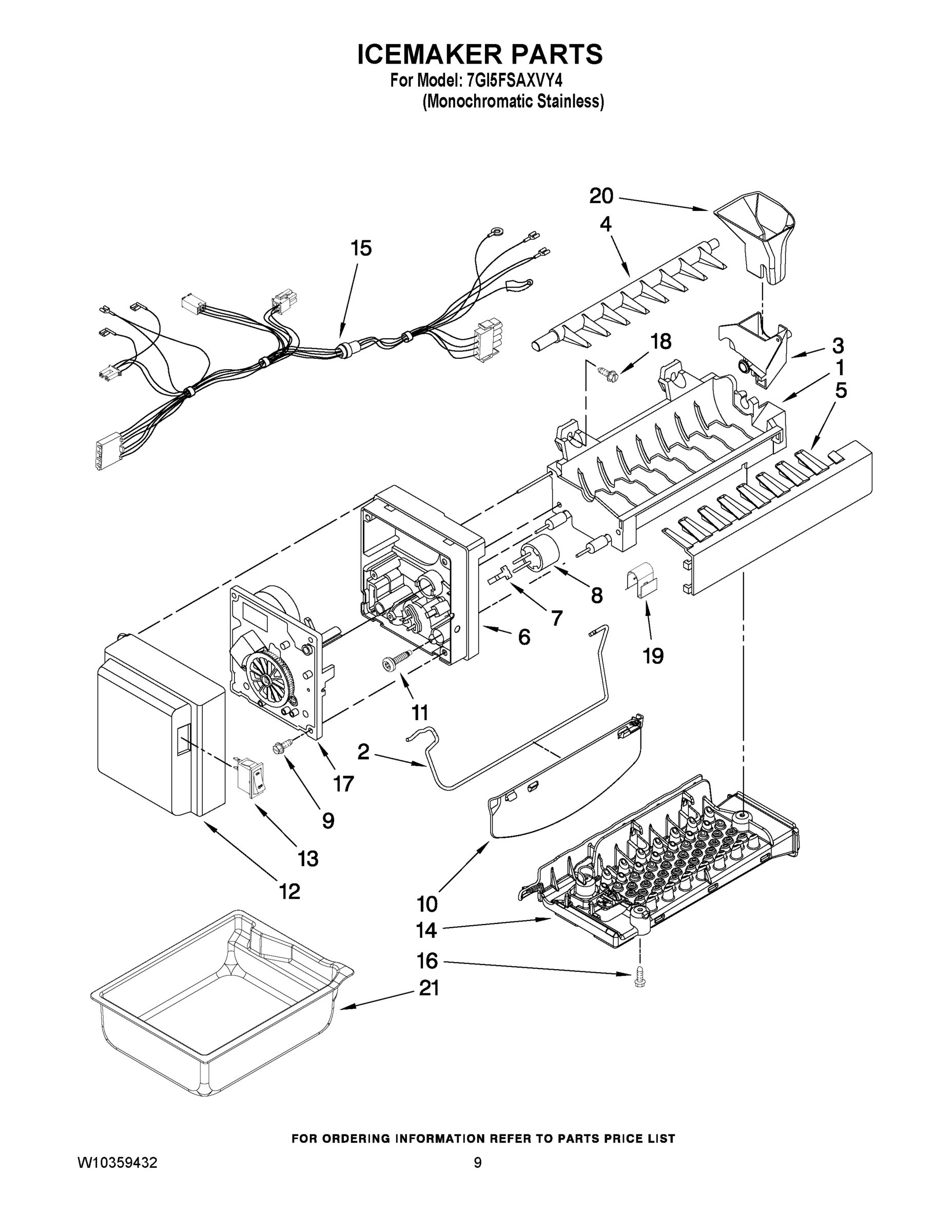 05 - ICEMAKER PARTS