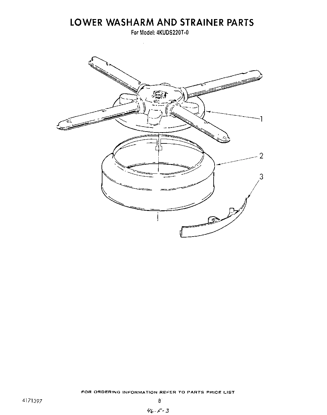06 - LOWER WASHARM AND STRAINER