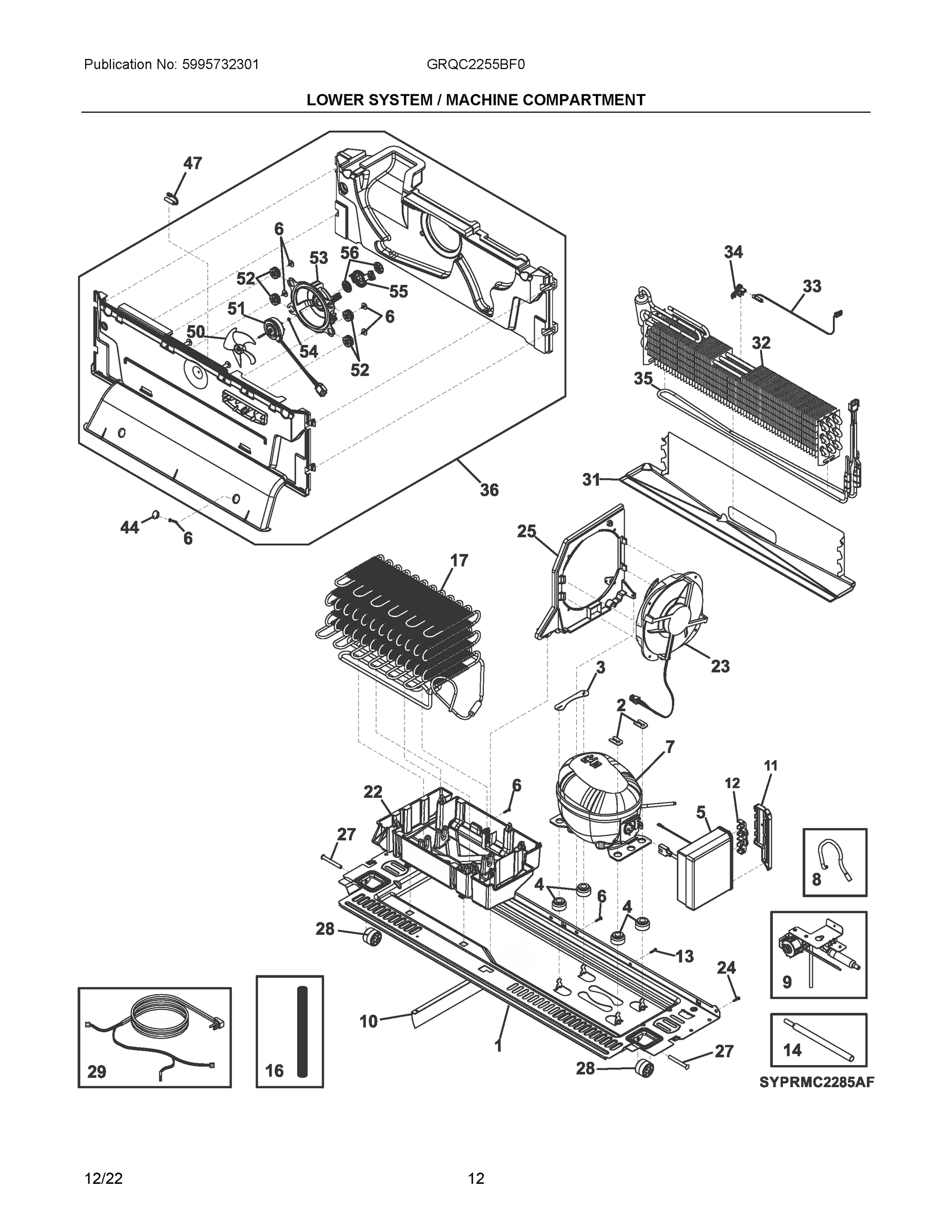 07 - LOWER SYSTEM / MACHINE COMPARTMENT