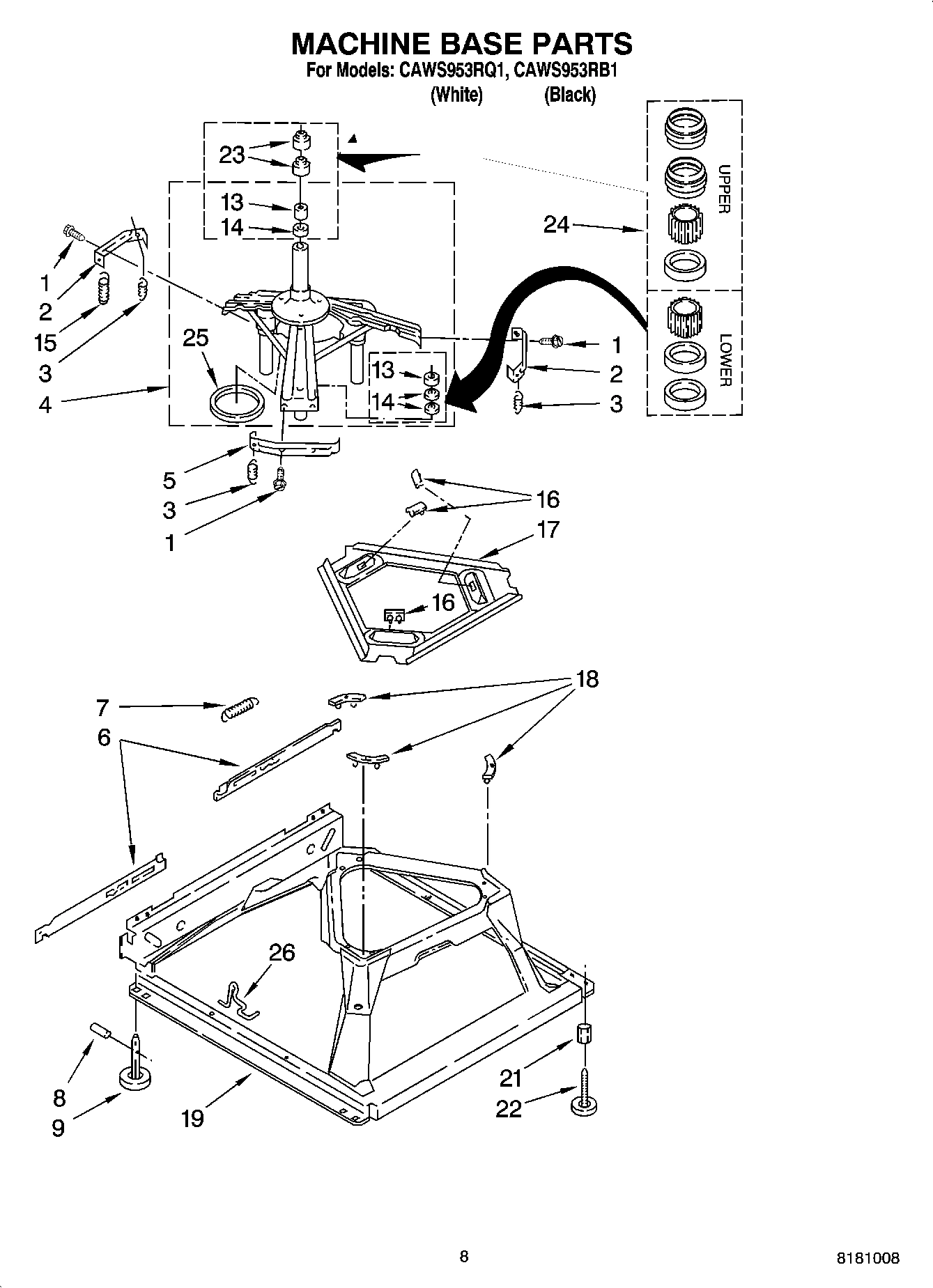 05 - MACHINE BASE PARTS