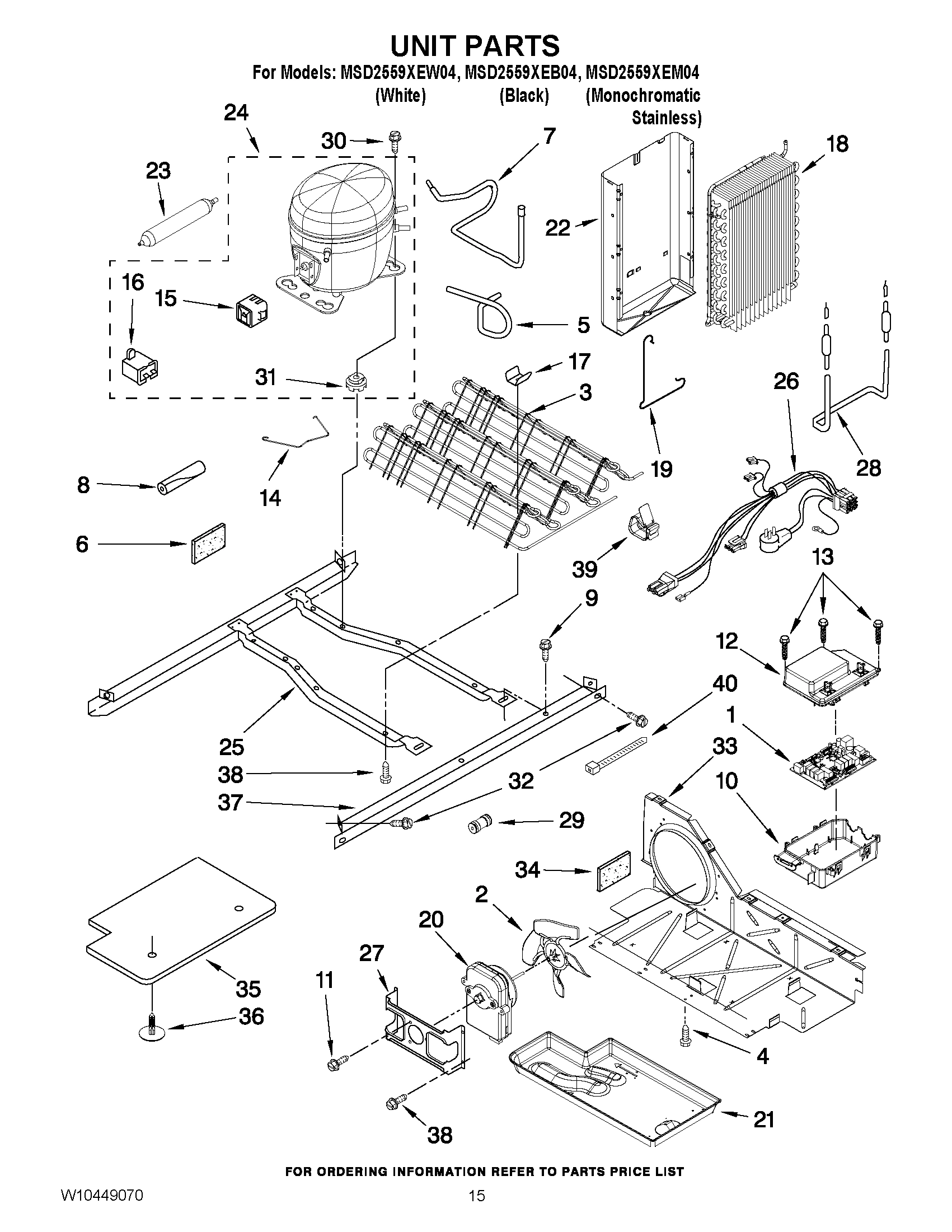 10 - UNIT PARTS