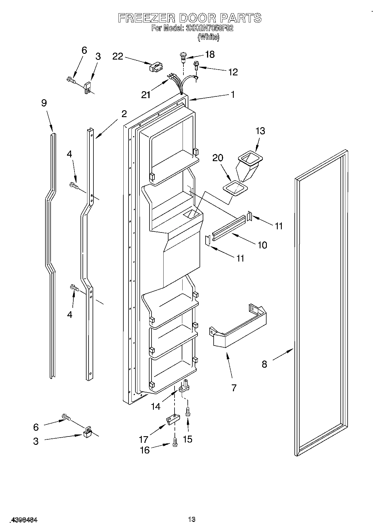 08 - FREEZER DOOR