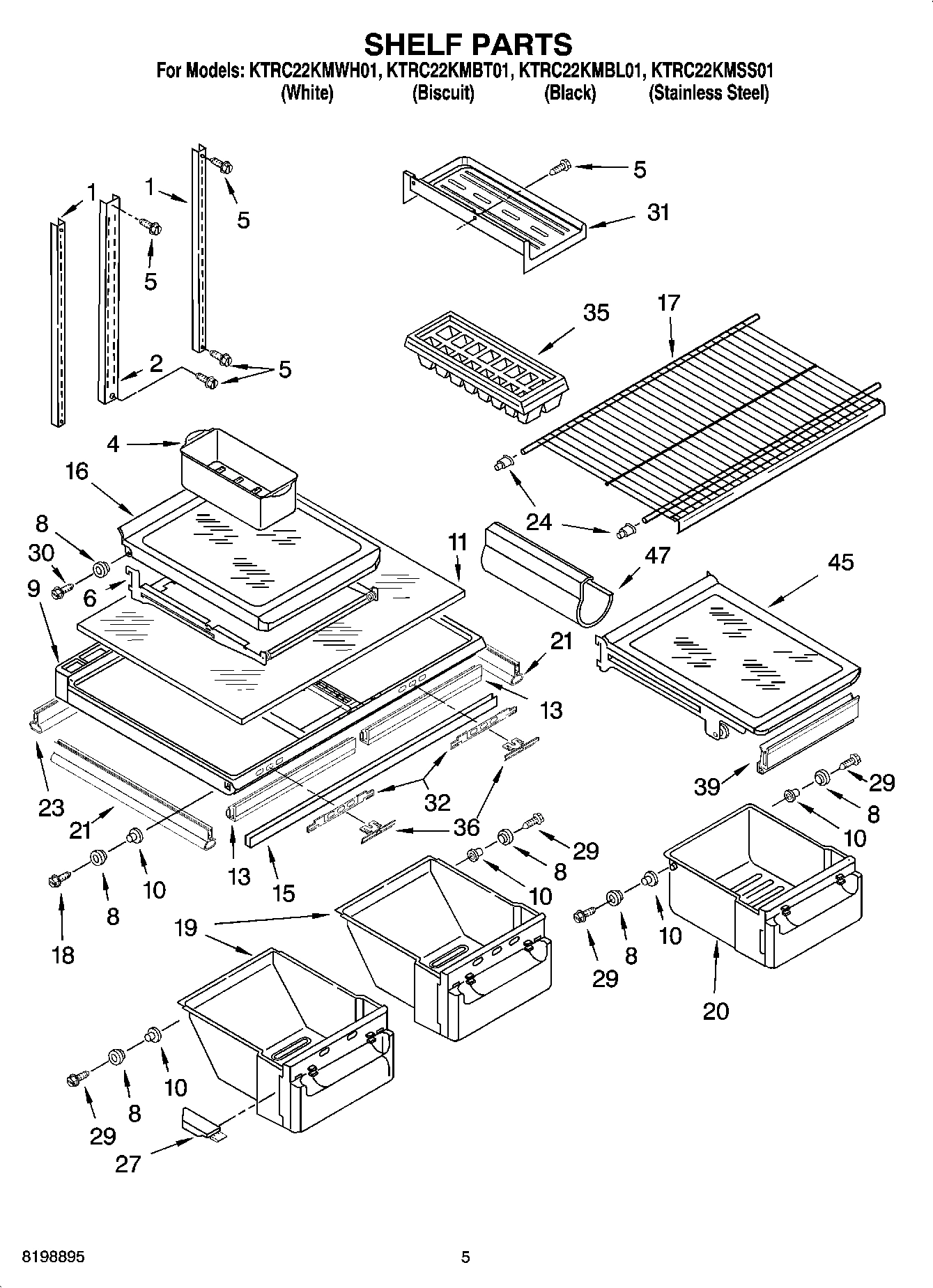 03 - SHELF PARTS