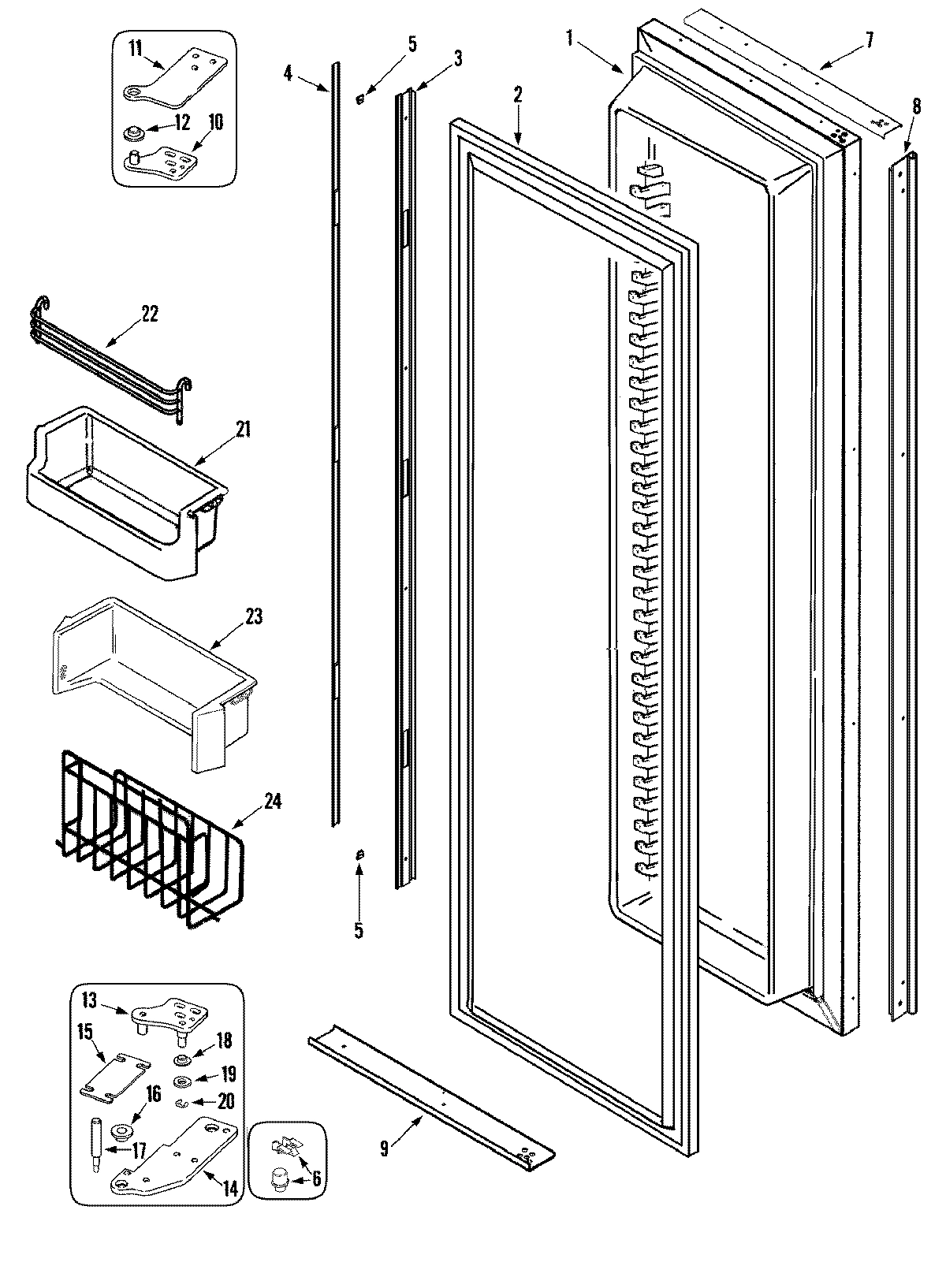 05 - FREEZER DOOR