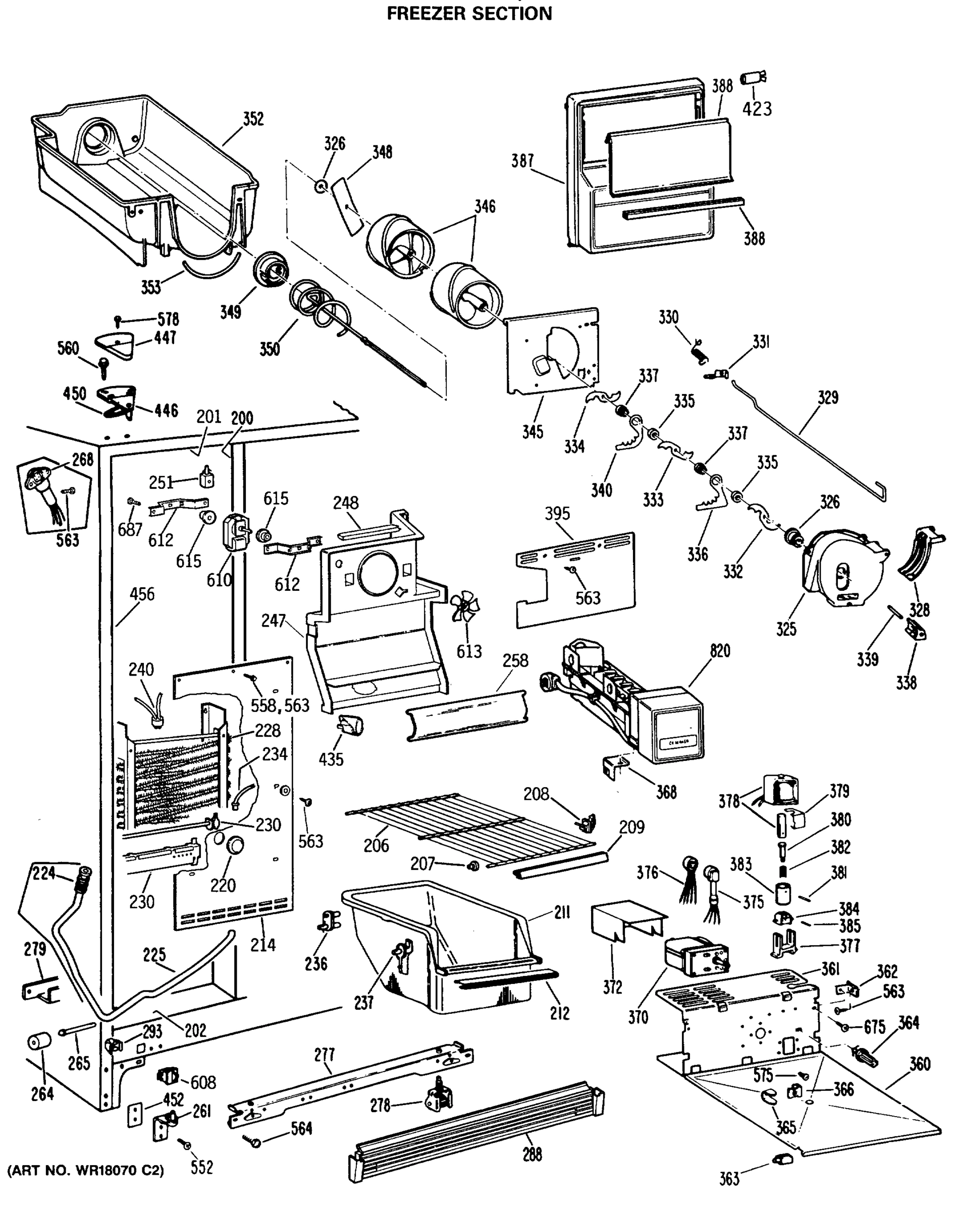 FREEZER SECTION