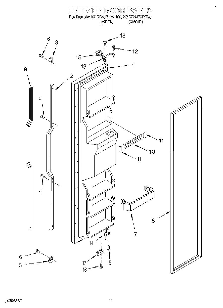 07 - FREEZER DOOR