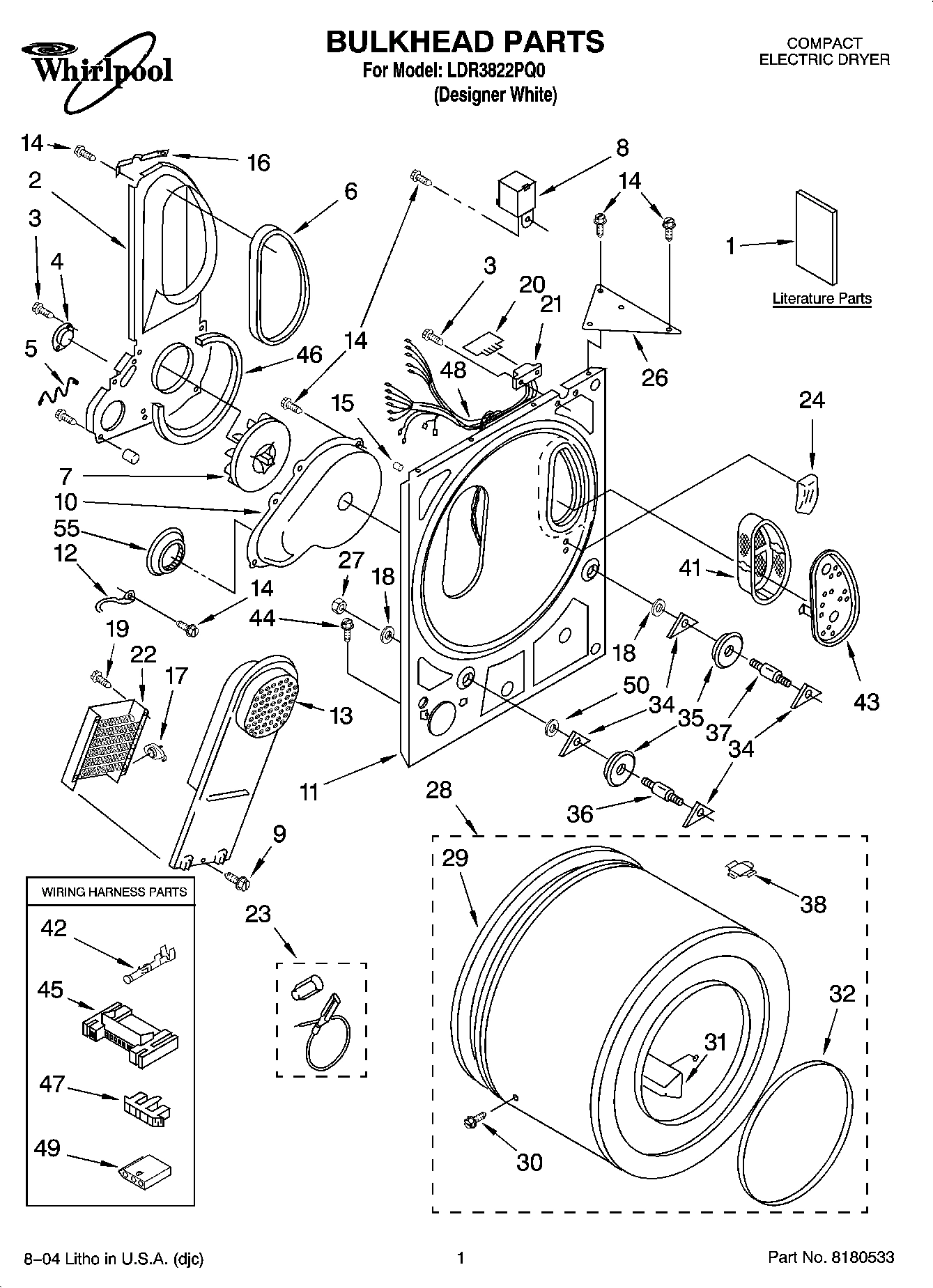01 - BULKHEAD PARTS