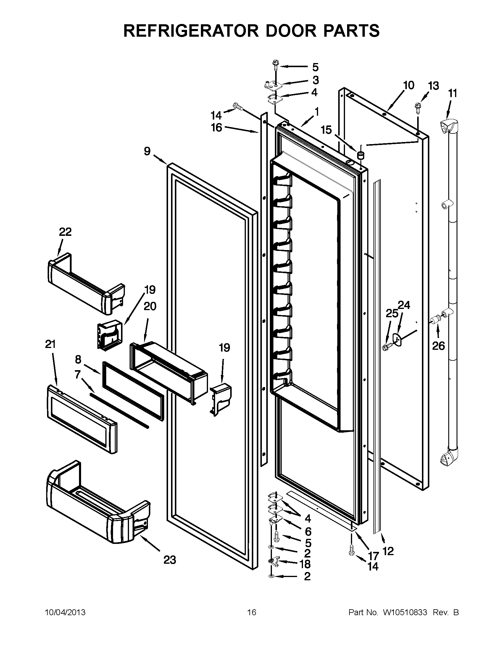 09 - REFRIGERATOR DOOR PARTS