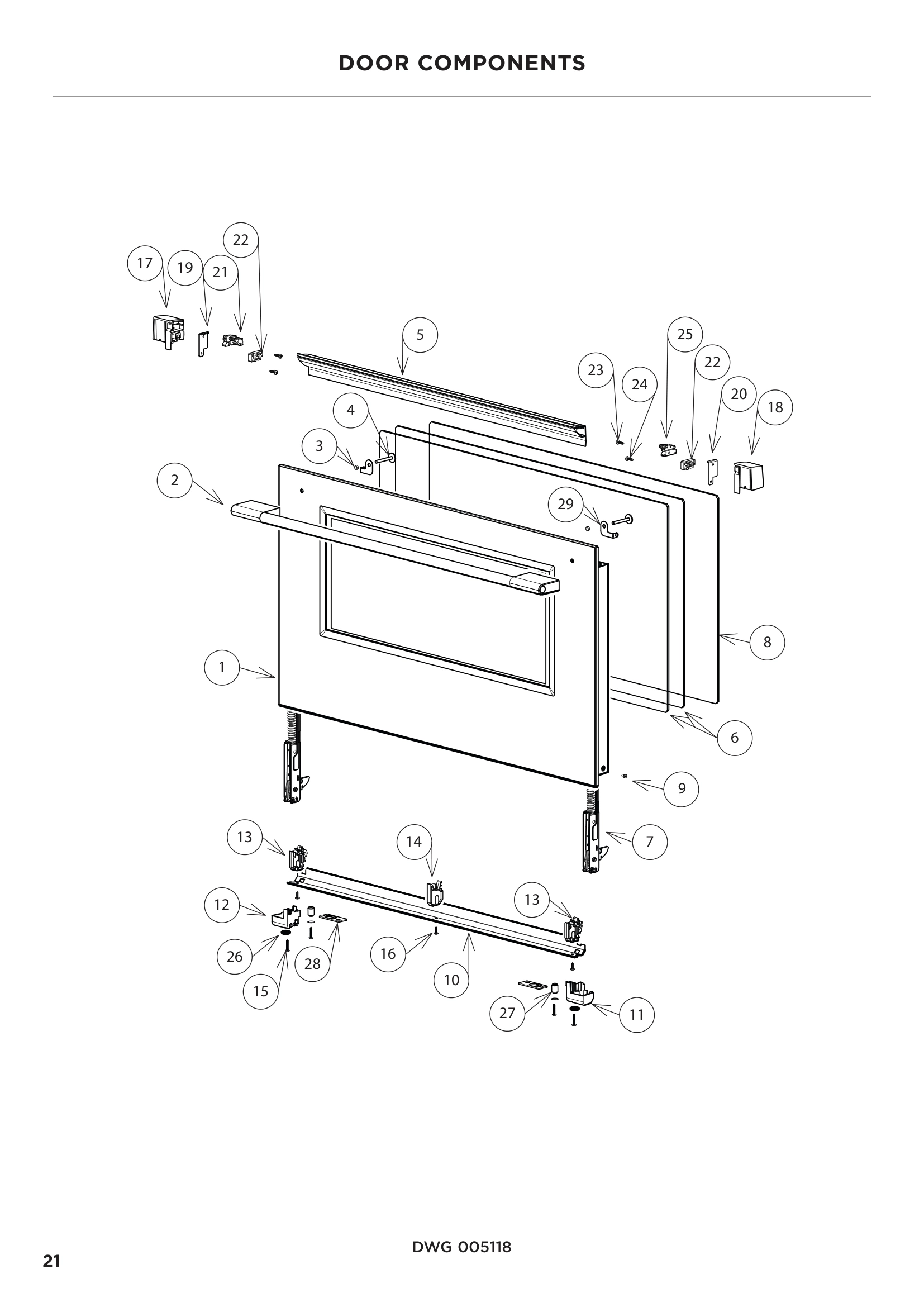 DOOR COMPONENTS