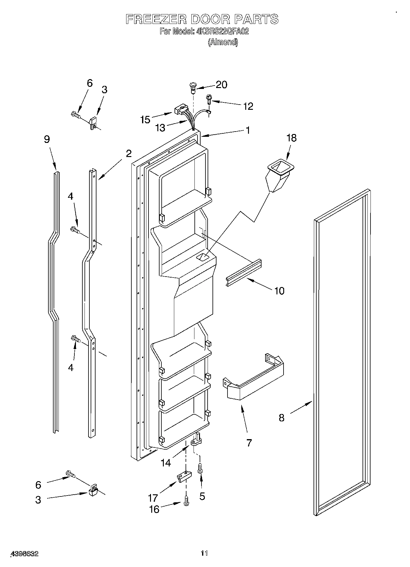 07 - FREEZER DOOR