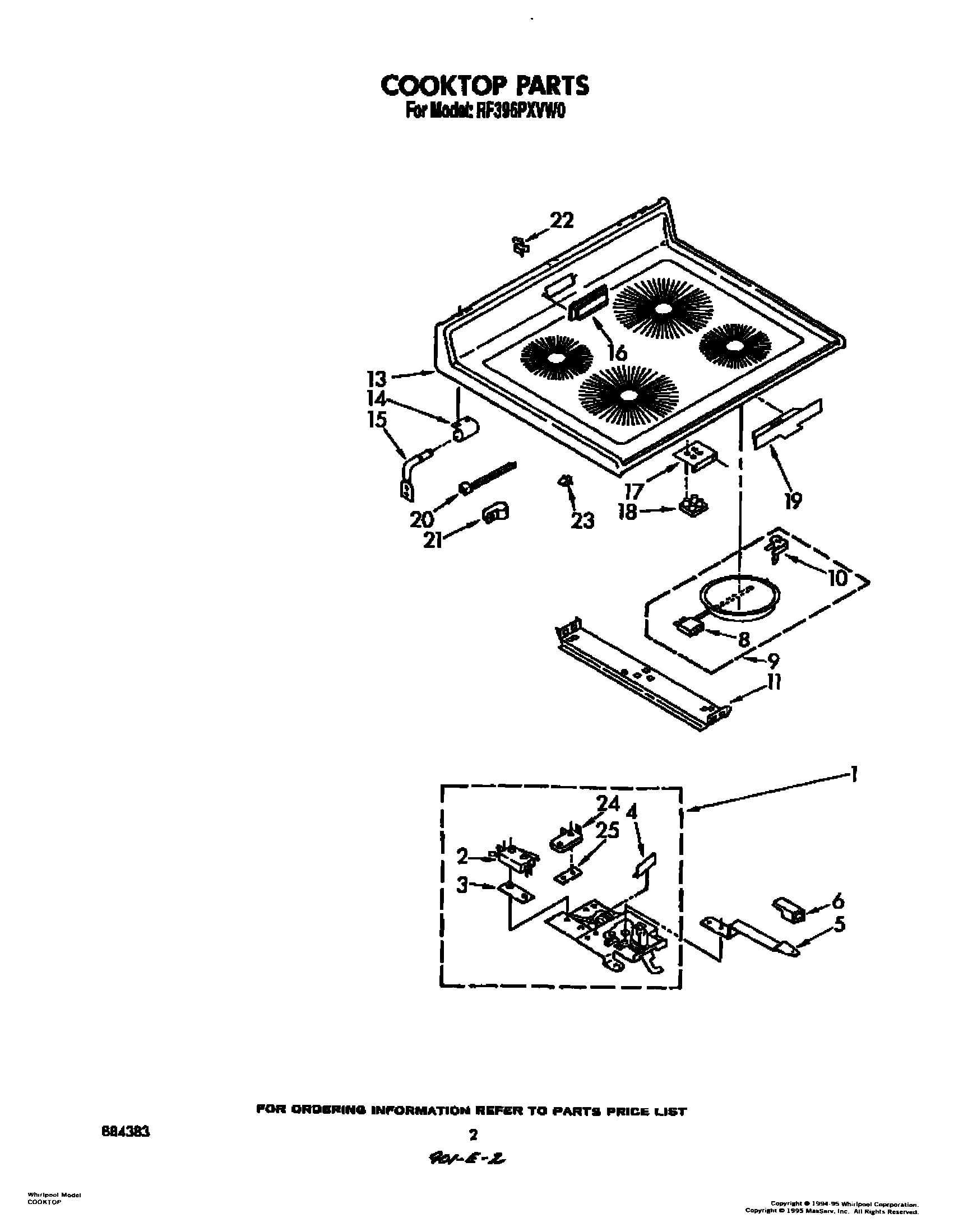 02 - COOKTOP, LIT/OPTIONAL