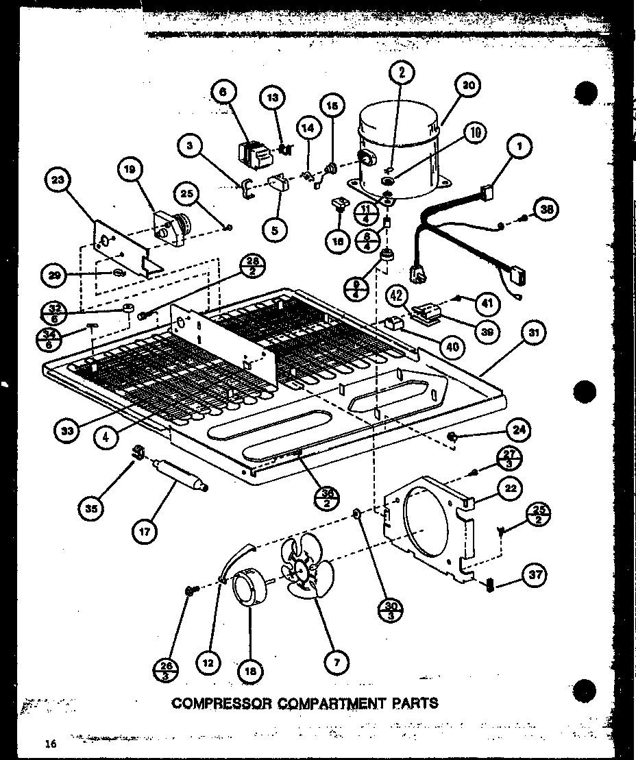 01 - COMPRESSOR COMPARTMENT PARTS