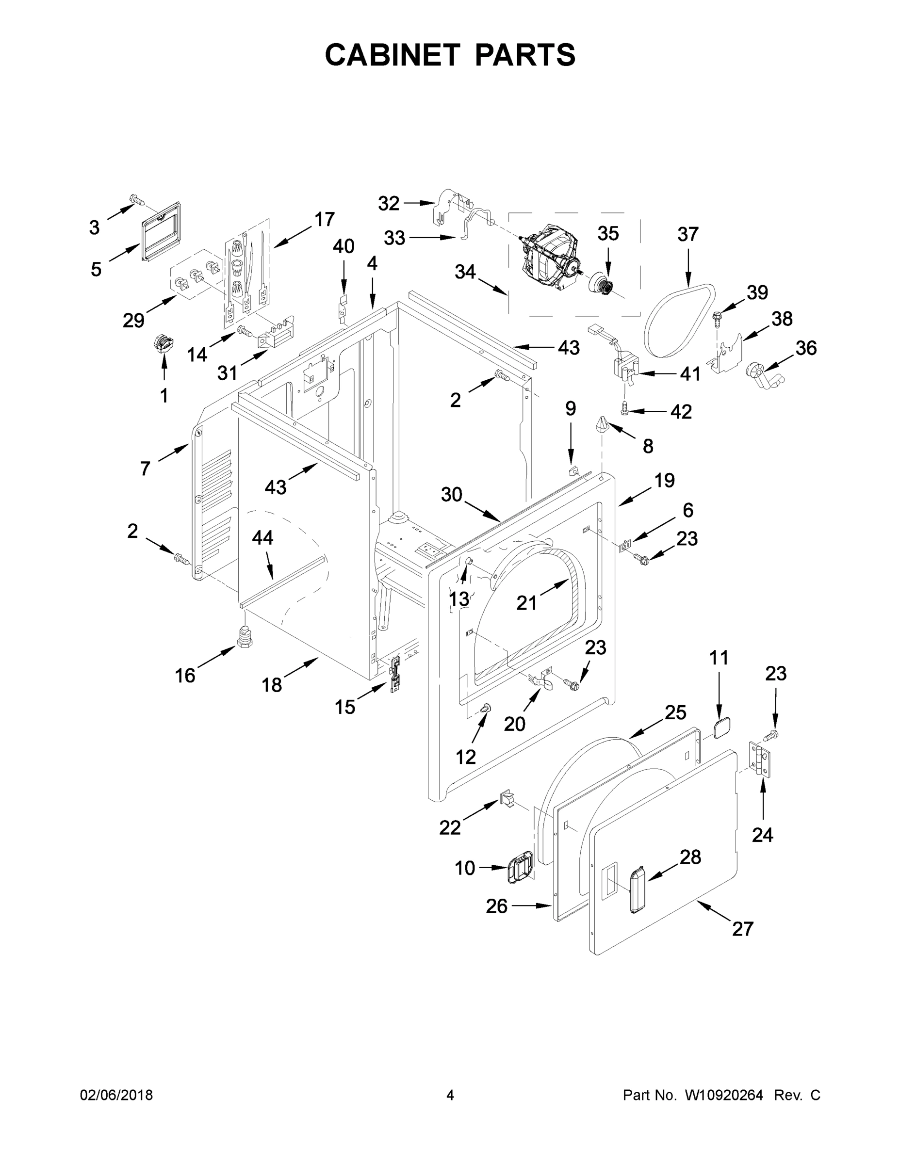 03 - CABINET PARTS