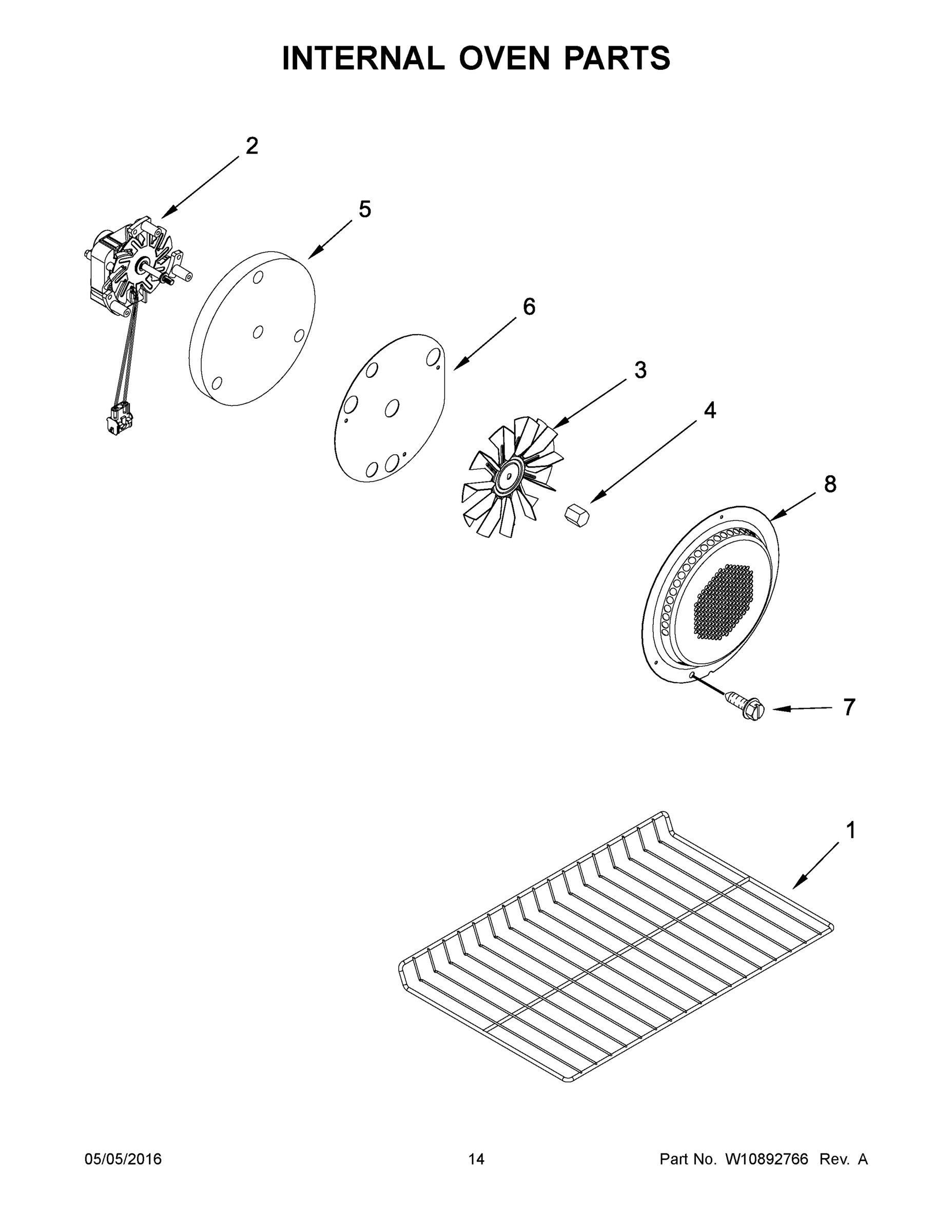 08 - INTERNAL OVEN PARTS