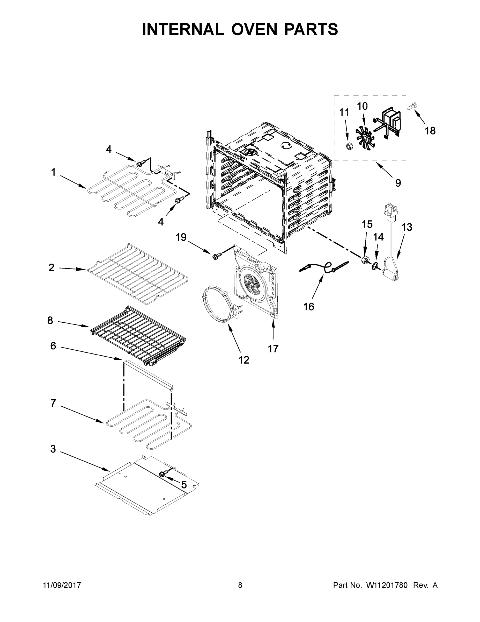 05 - INTERNAL OVEN PARTS