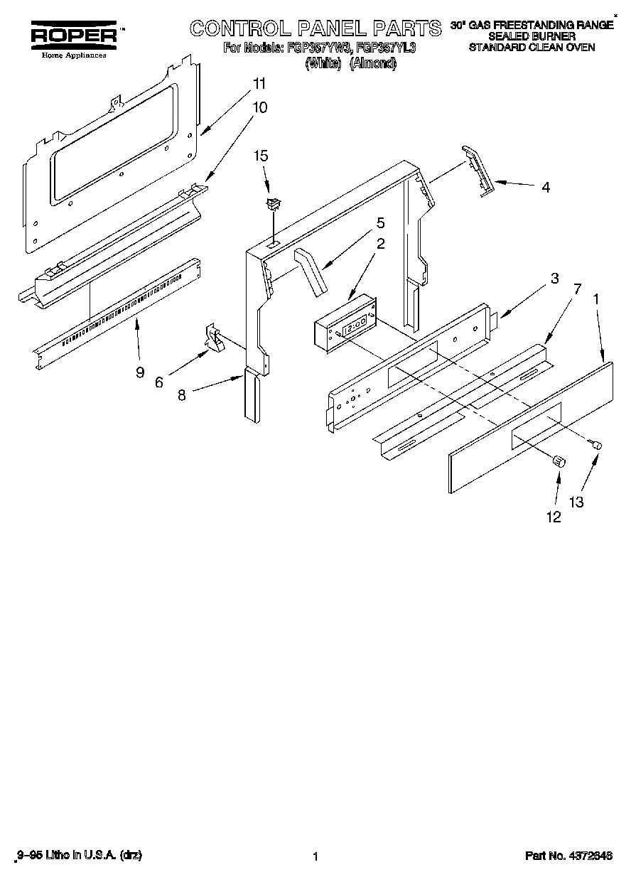 01 - CONTROL PANEL, LITERATURE