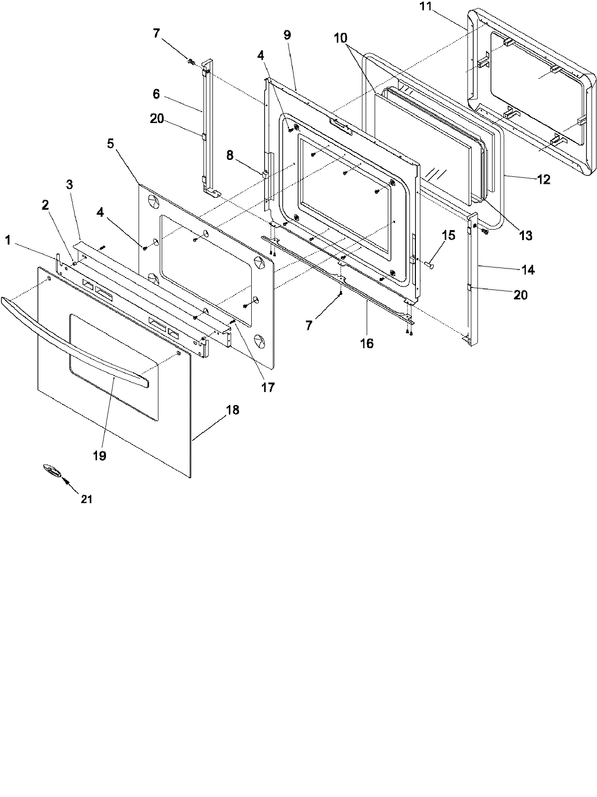 06 - OVEN DOOR