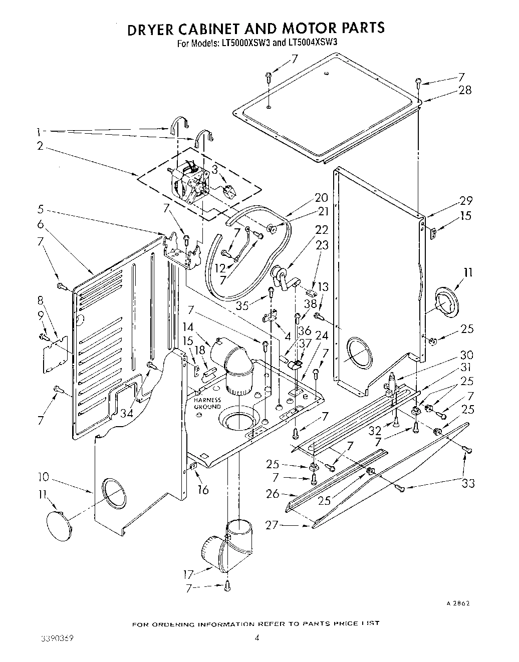 04 - DRYER CABINET AND MOTOR